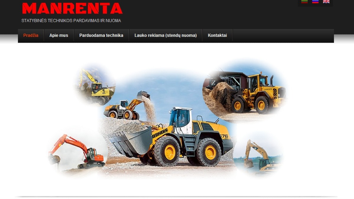 Manrenta - Statybinė technika